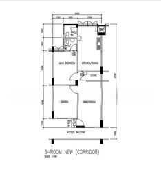 Blk 415 Harmony View (Hougang), HDB 3 Rooms #589793451
